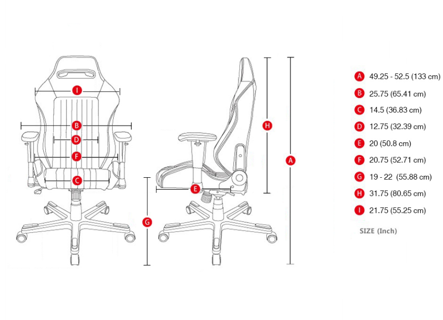 Кресло компьютерное игровое dxracer oh dj188 n