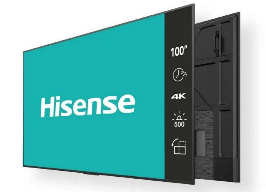 100"  HISENSE Digital Signage 4K UHD 100BM66D