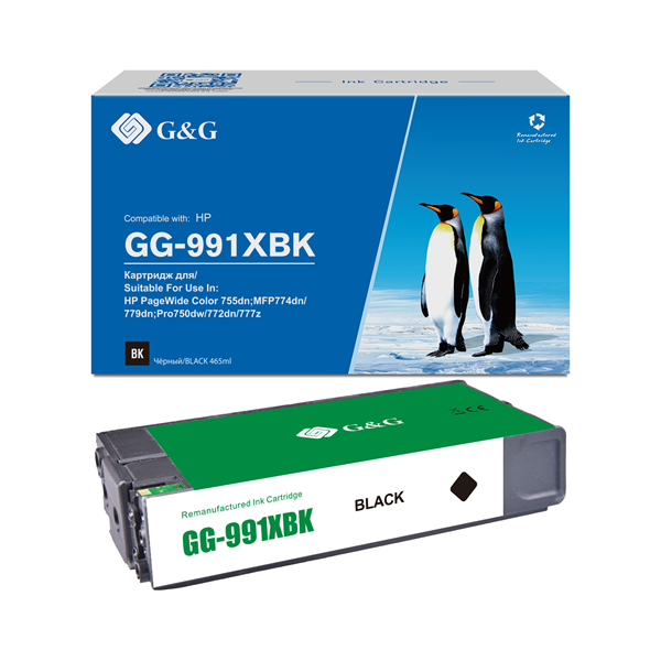 Cartridge G&G 991X  HP PageWide Managed, (20 000.),  ( X4D19AC,M0K29XC,M0K02AE)