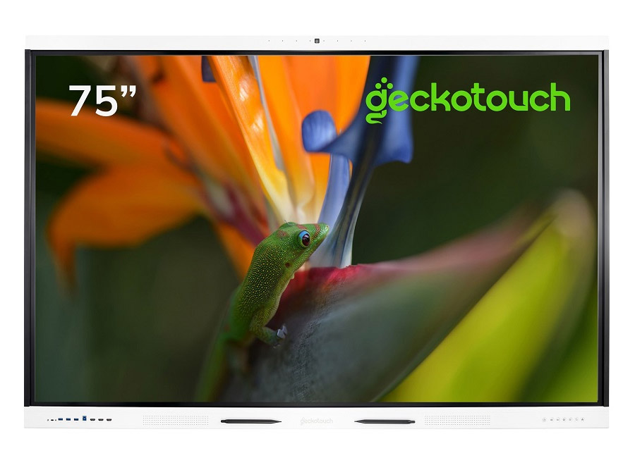   Geckotouch 75RK, 75 UHD, 20 , 8/128 , Android 11, camera, mic, OPS, WiFi, Bluetooth